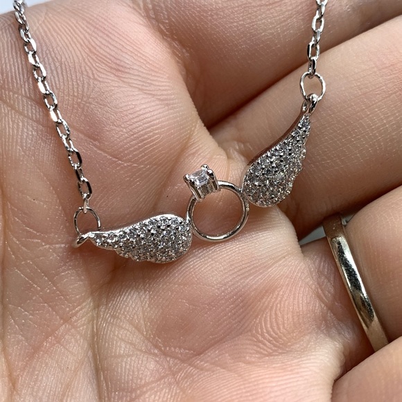 🌟 Sterling Silver 925 CZ Necklace - Picture 4 of 4